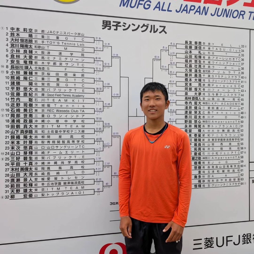 全国選抜高校テニス大会｜サリュートテニス専門学院（代々木高等学校サテライト教室 テニスプロフェッショナルコース）